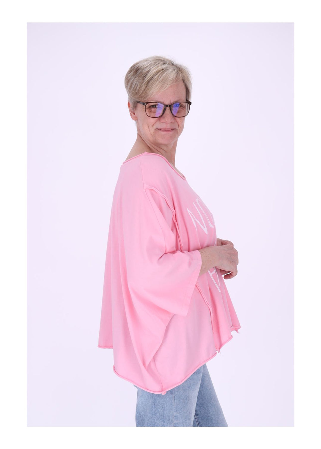 T-Shirt Damen Oversizes NORMAL IS BORING