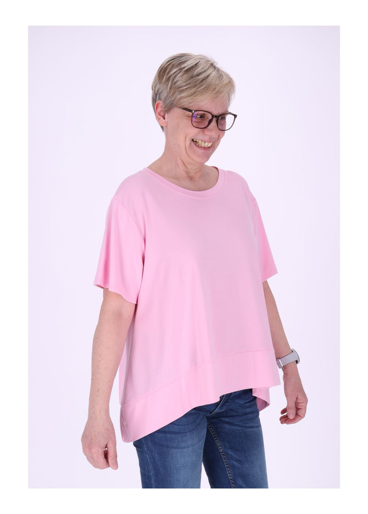 T-Shirt Damen A-Form breiter Bund