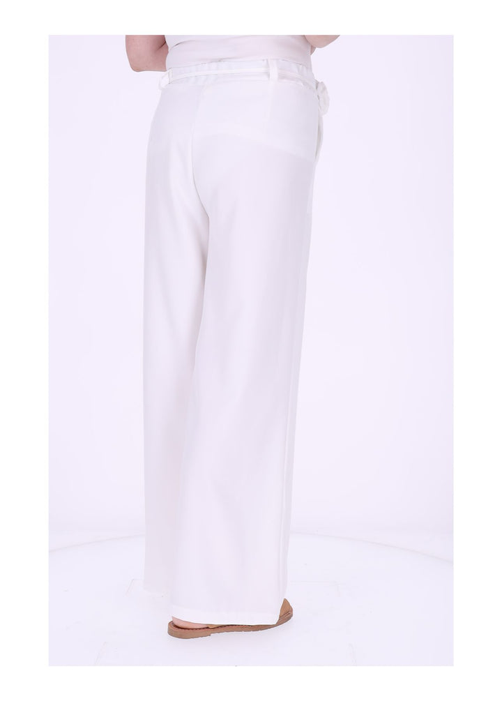 Schlupf-Hose Damen Blumengürtel Sommer Qualität