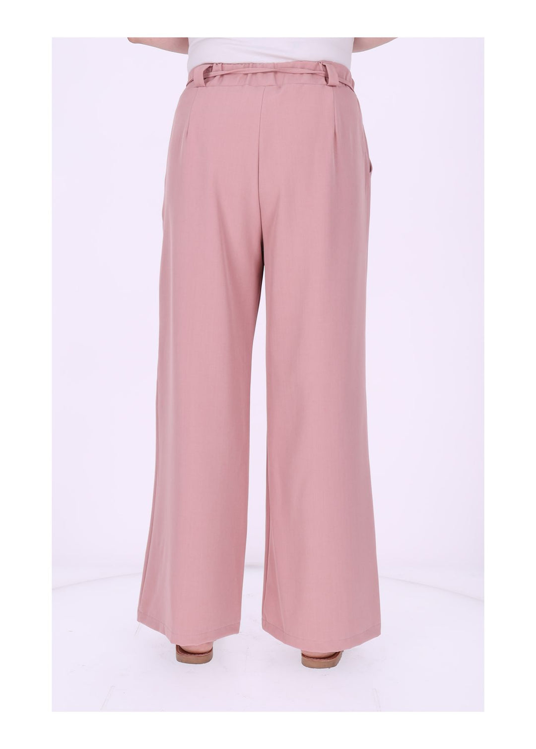 Schlupf-Hose Damen Blumengürtel Sommer Qualität