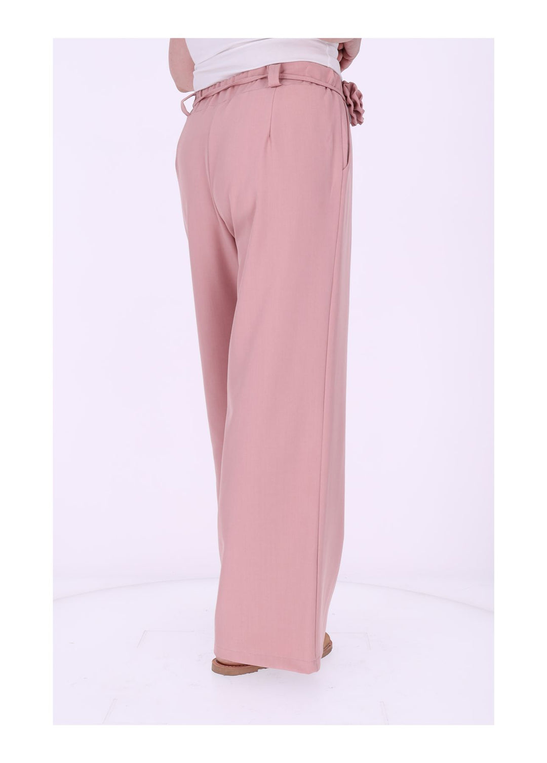 Schlupf-Hose Damen Blumengürtel Sommer Qualität
