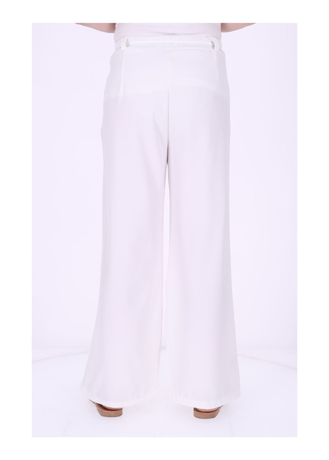 Schlupf-Hose Damen Blumengürtel Sommer Qualität