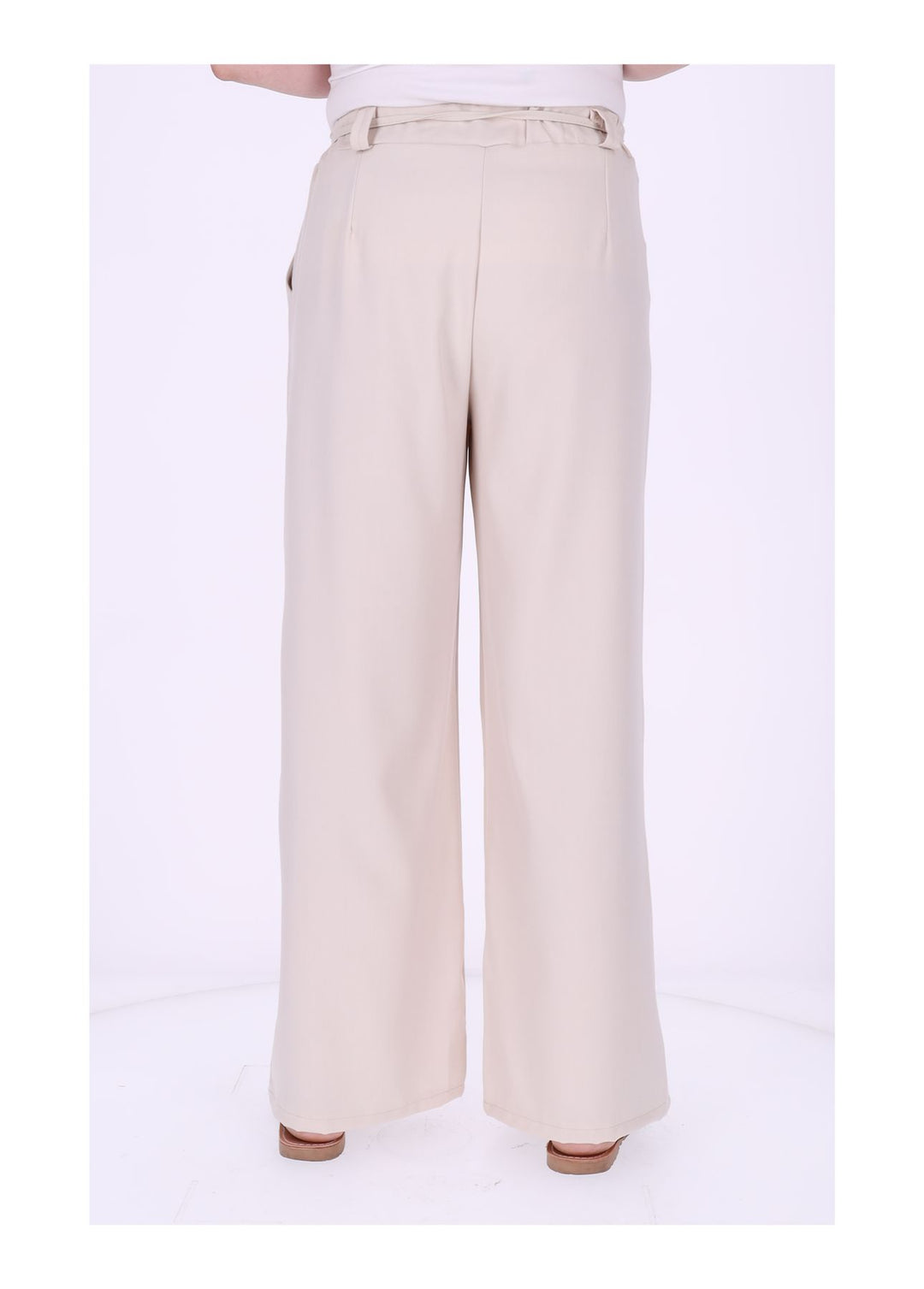 Schlupf-Hose Damen Blumengürtel Sommer Qualität