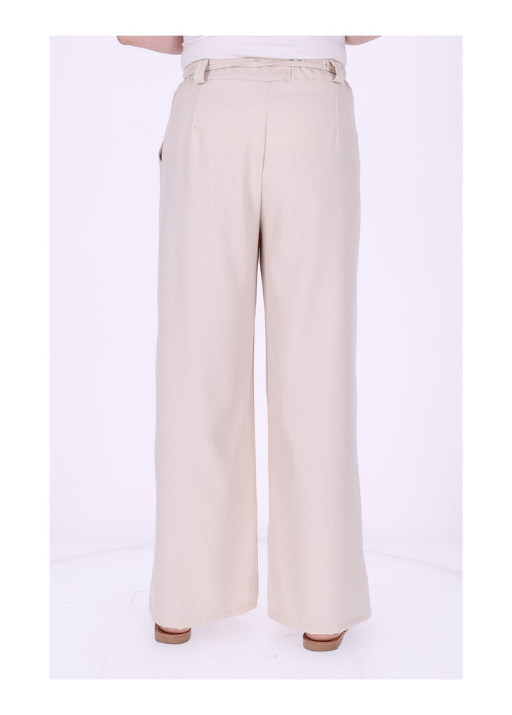 Schlupf-Hose Damen Blumengürtel Sommer Qualität