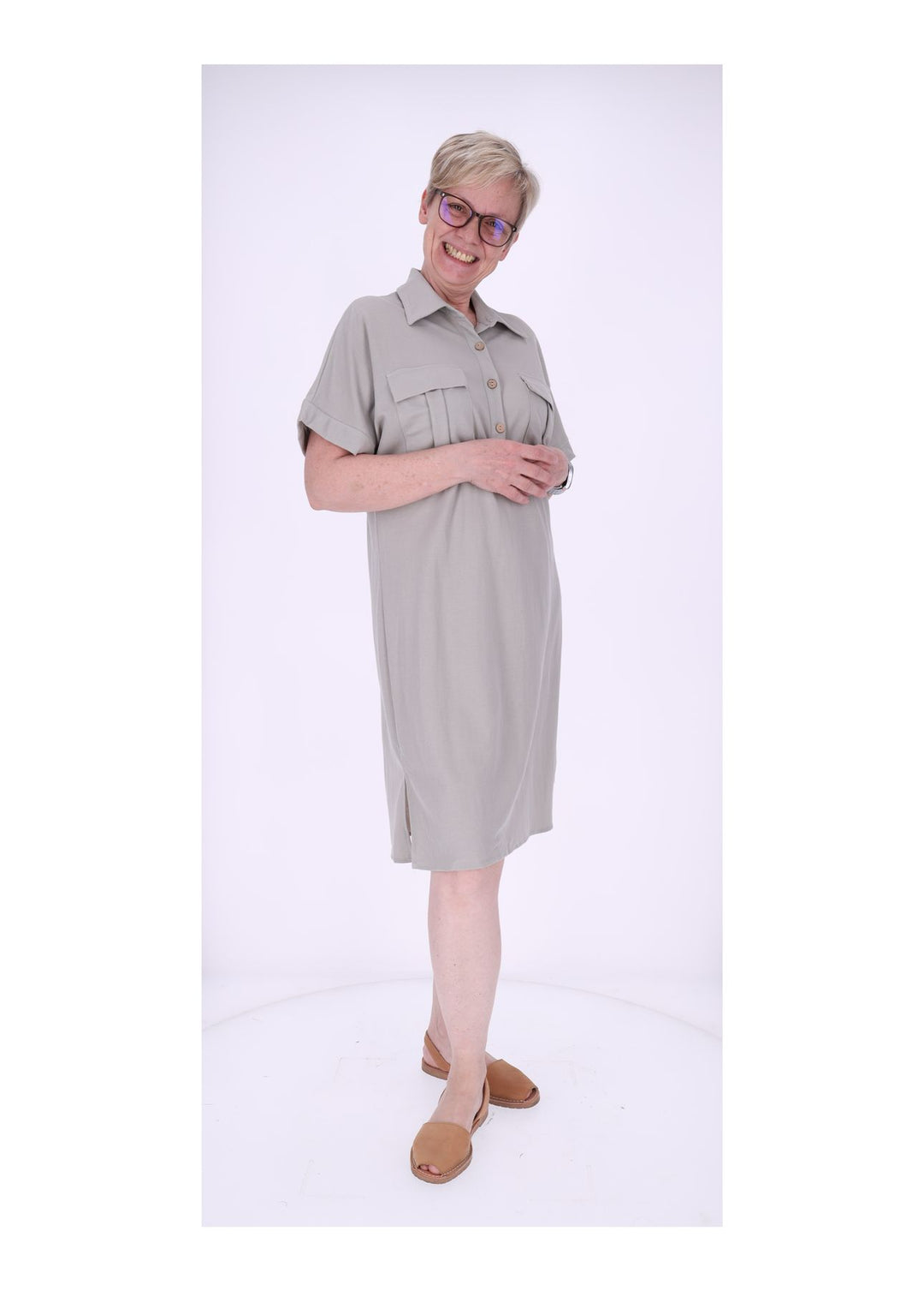 Polokleid Pique Damen