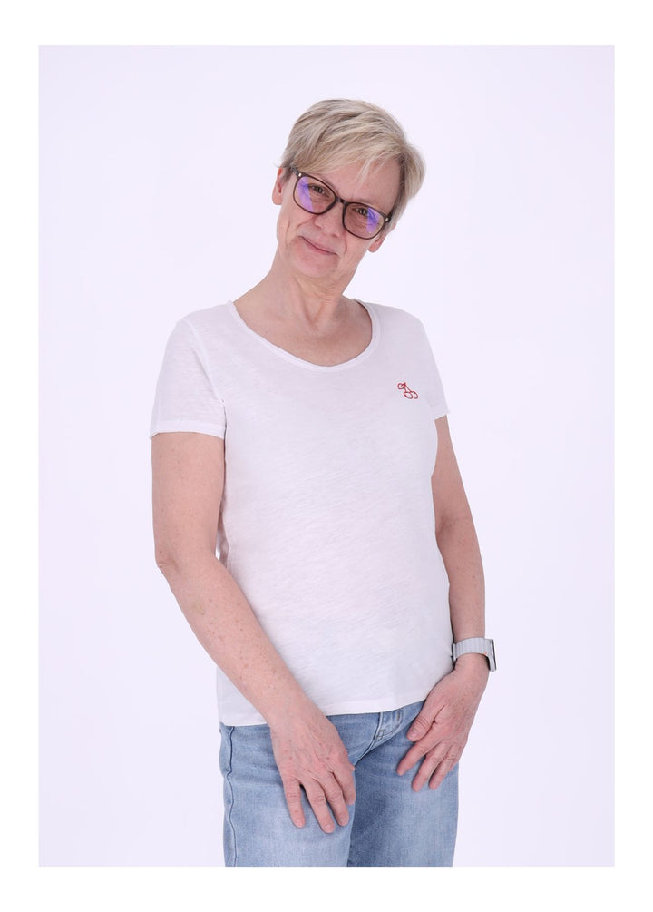 T-Shirt Damen Nantes Chestlogo