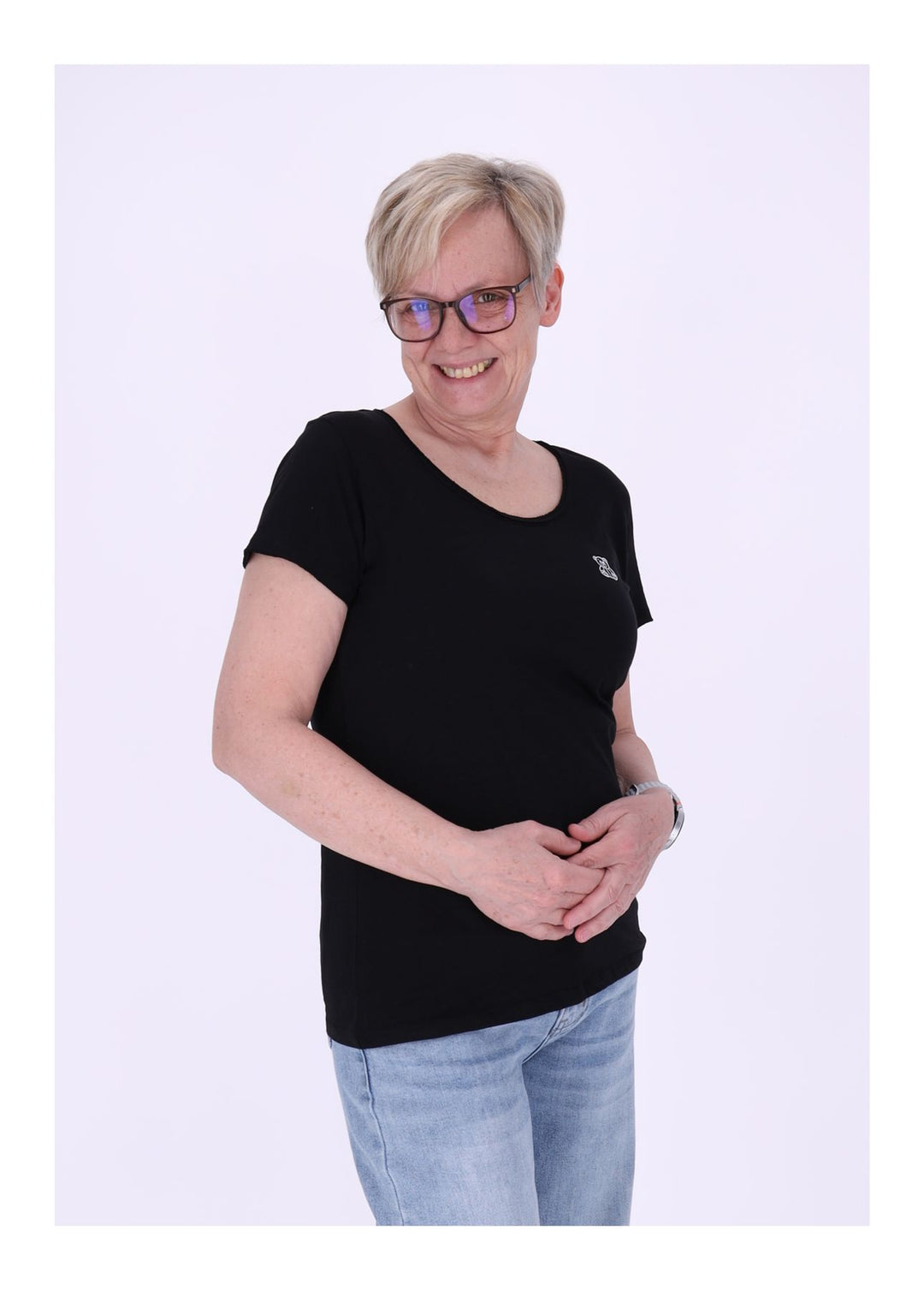 T-Shirt Damen Nantes Chestlogo