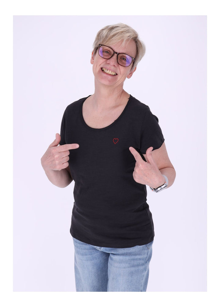 T-Shirt Damen Nantes Chestlogo