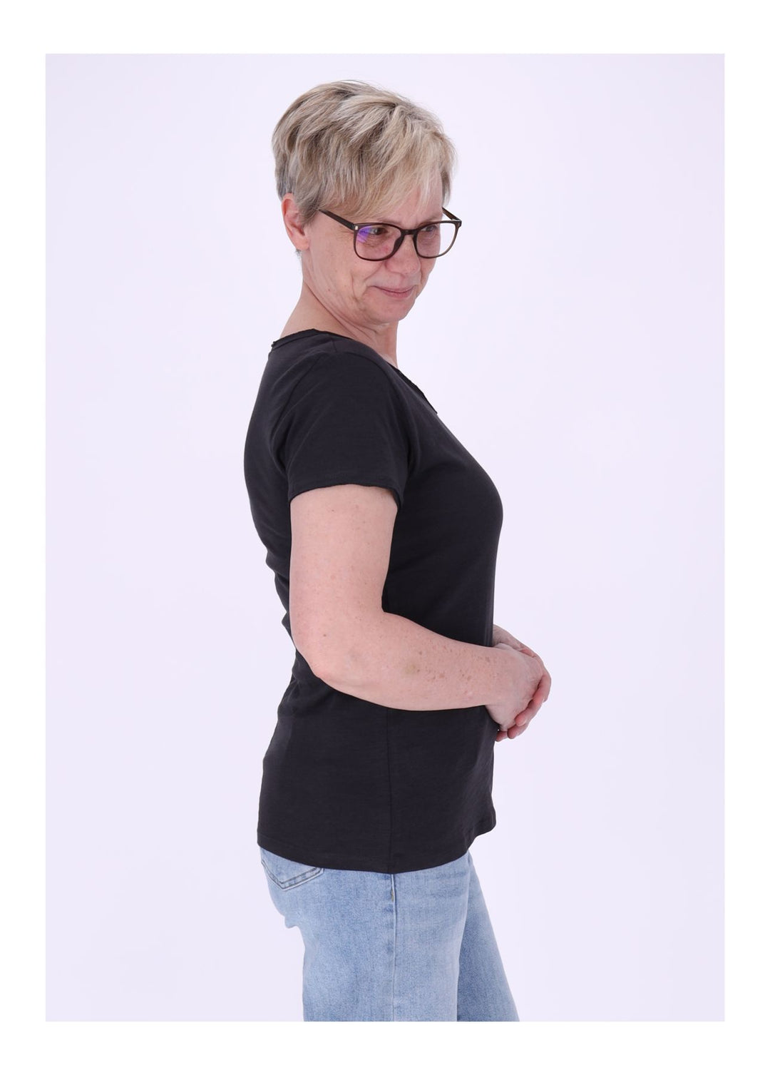 T-Shirt Damen Nantes Chestlogo