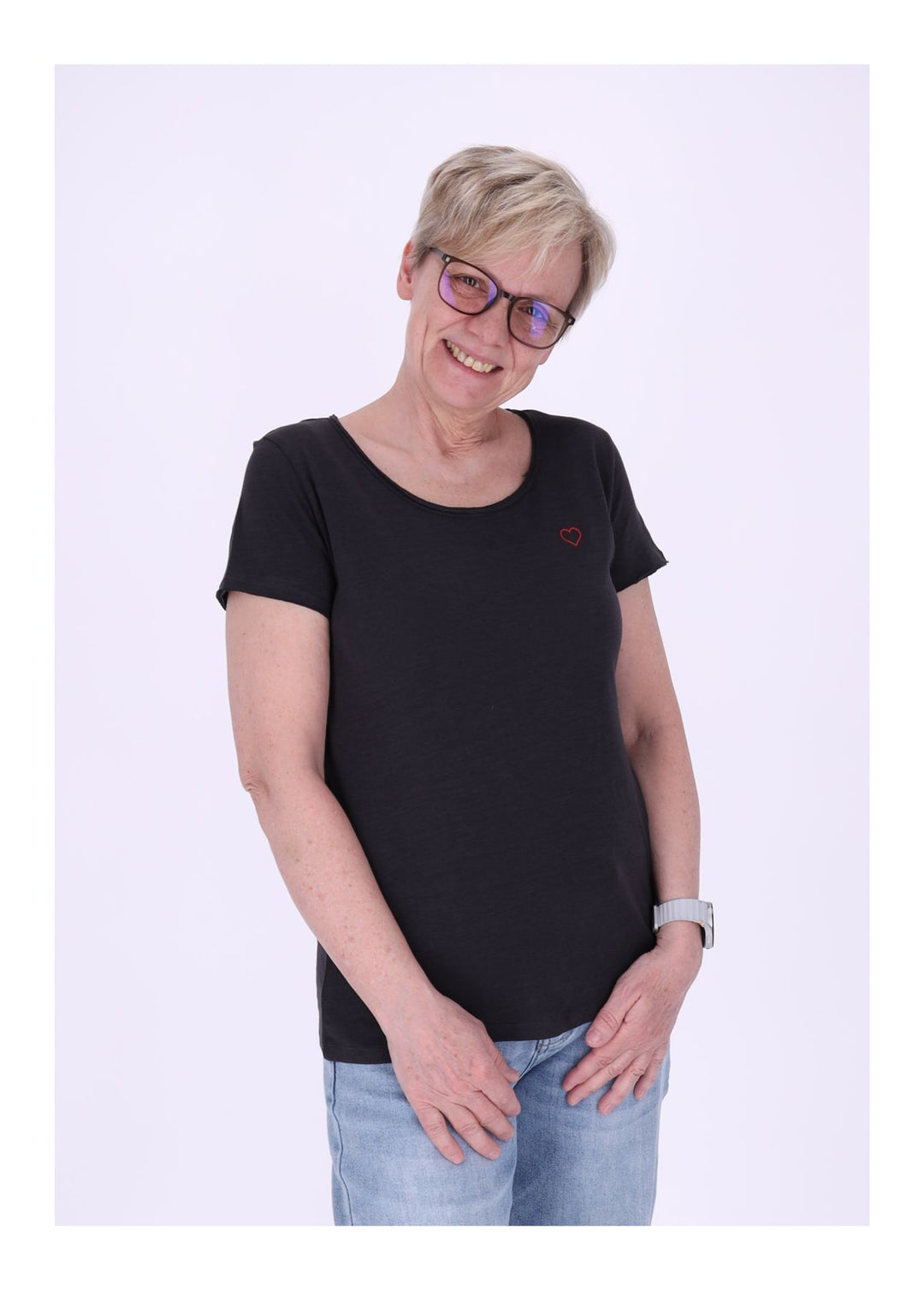 T-Shirt Damen Nantes Chestlogo