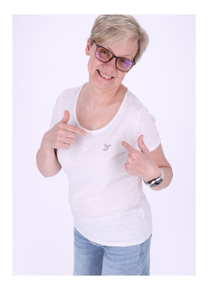 T-Shirt Damen Nantes Chestlogo