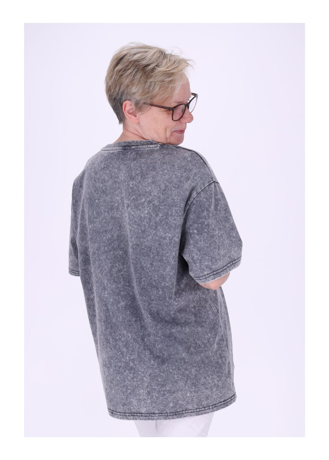 T-Shirt Damen Rabit Pailetten