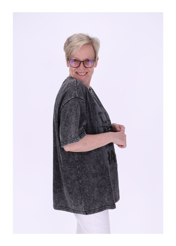 T-Shirt Damen Rabit Pailetten