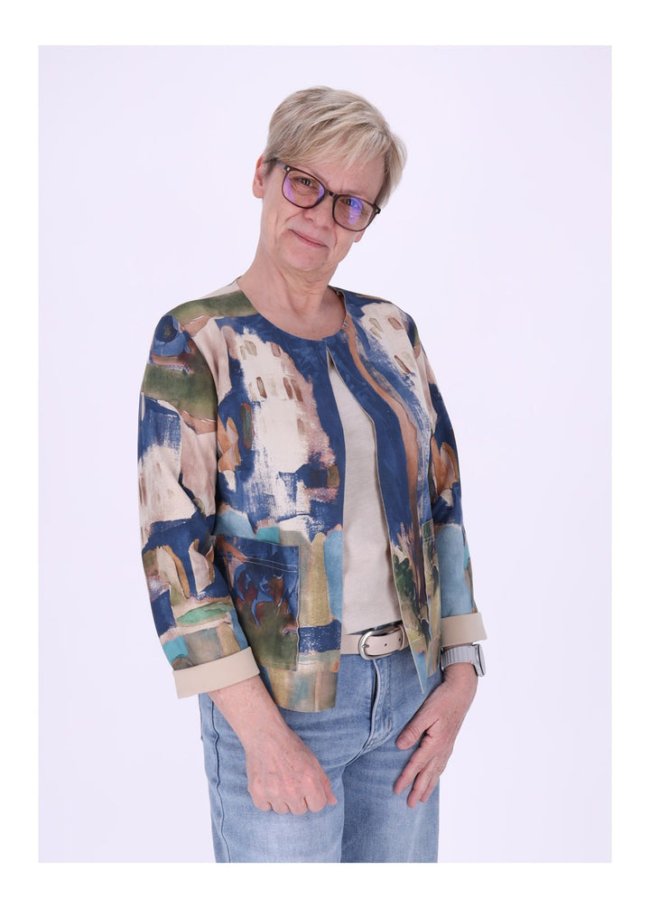Vanessa Kurzjacke Damen Velours