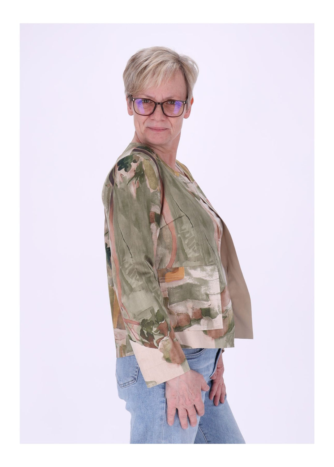 Vanessa Kurzjacke Damen Velours