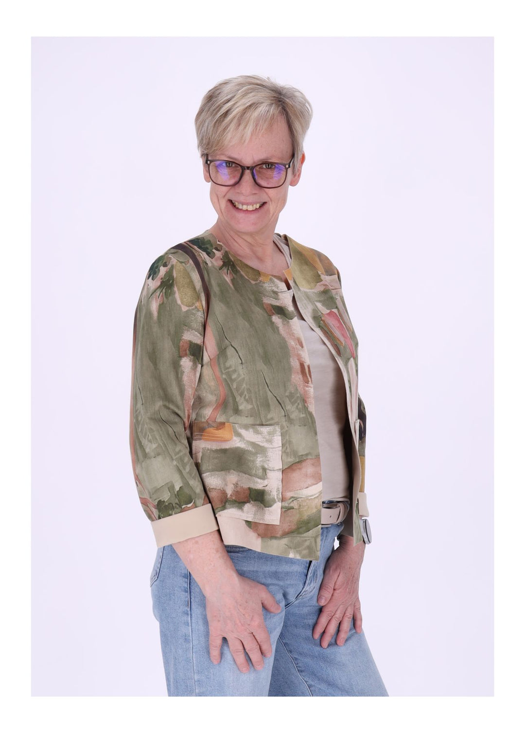 Vanessa Kurzjacke Damen Velours