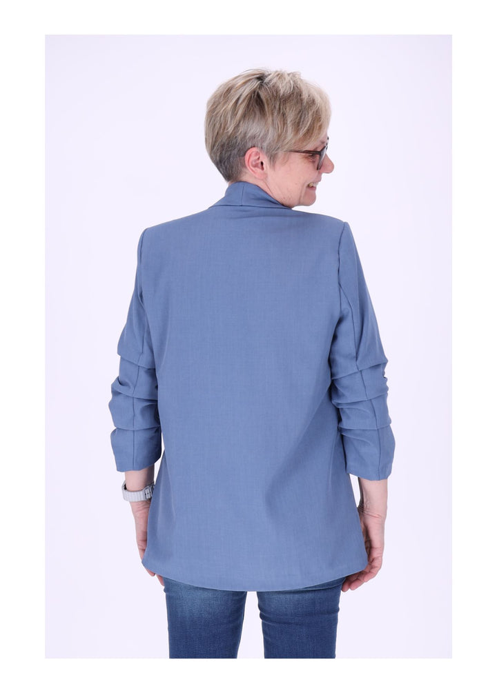 Blazer Damen 4/4 Arm Raffung