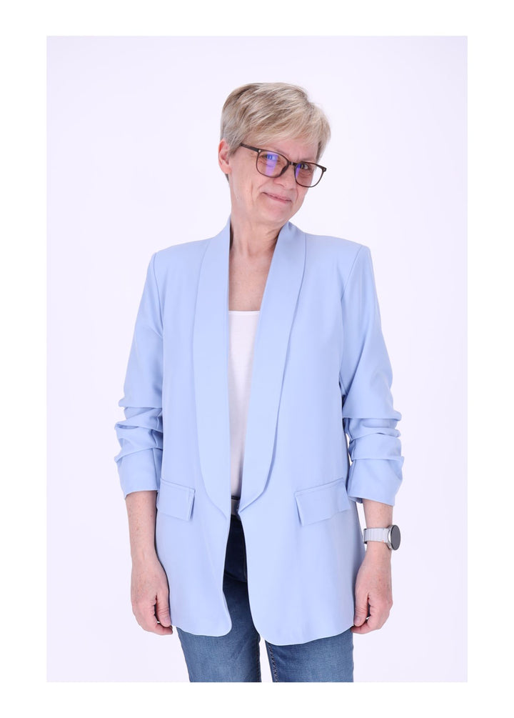 Blazer Damen 4/4 Arm Raffung