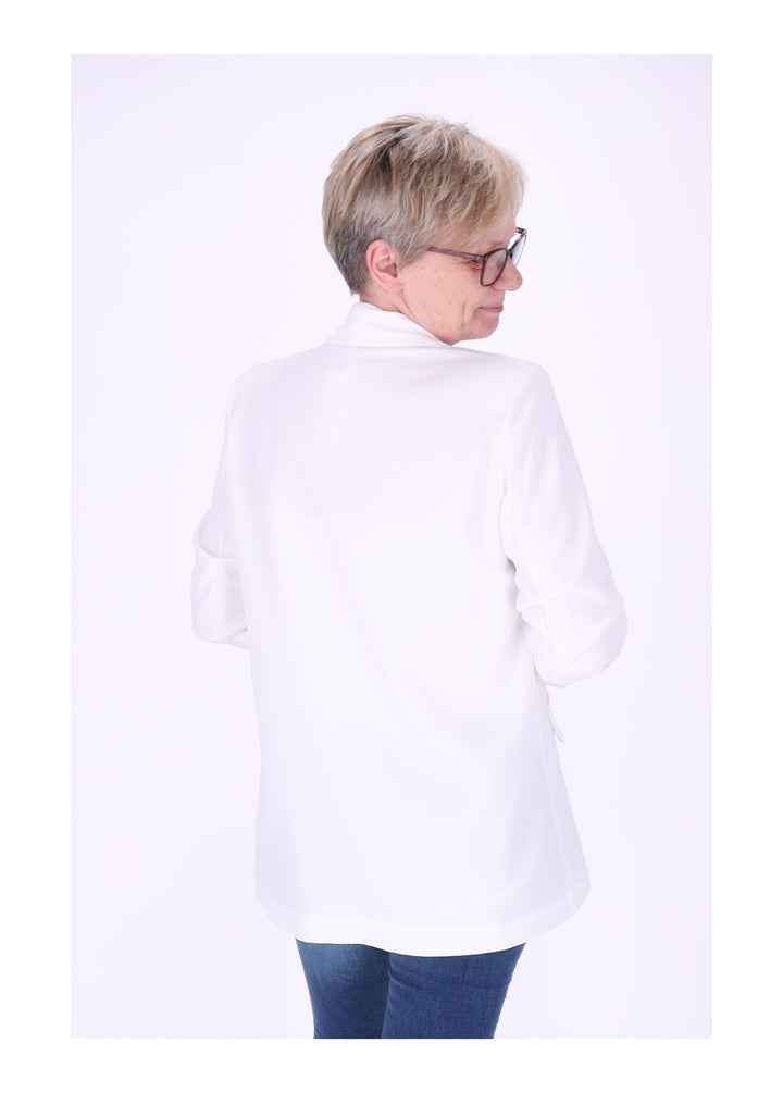 Blazer Damen 4/4 Arm Raffung
