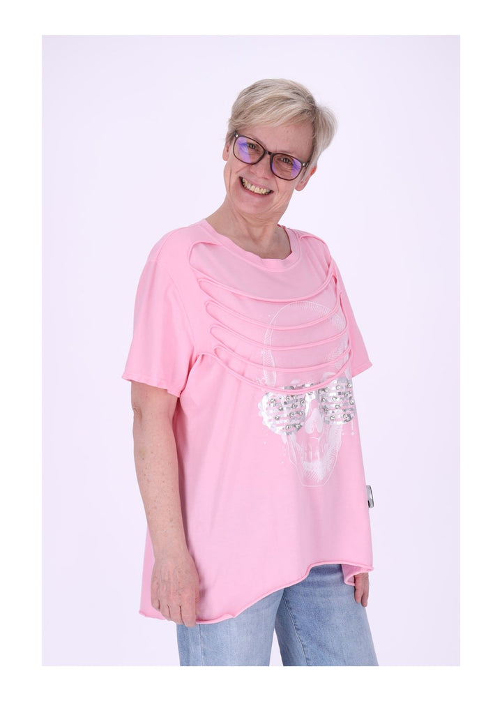 T-Shirt Damen Totenkopf