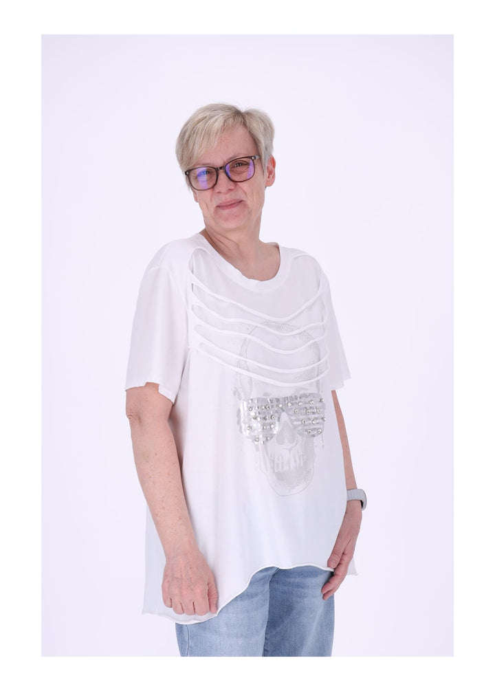 T-Shirt Damen Totenkopf
