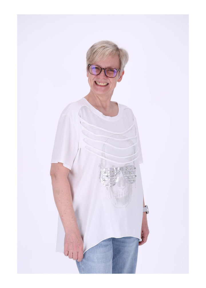 T-Shirt Damen Totenkopf