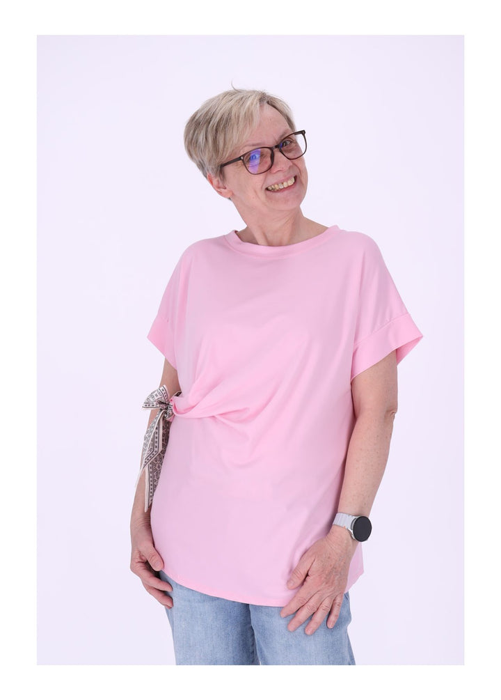 T-Shirt Damen vorn zum binden