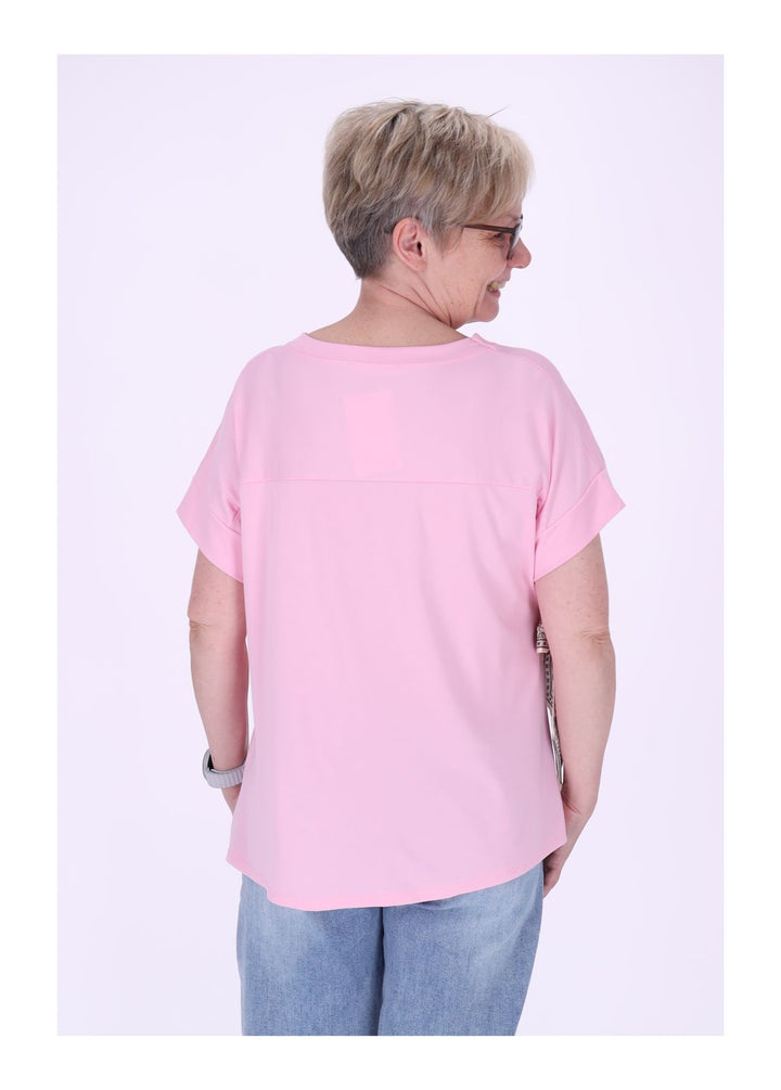 T-Shirt Damen vorn zum binden