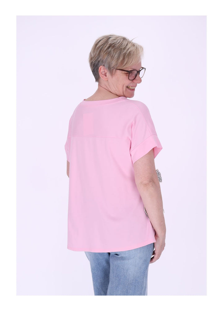 T-Shirt Damen vorn zum binden