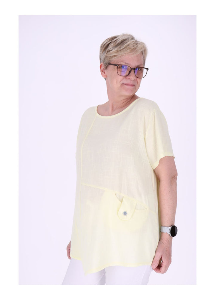 T-Shirt Damen kleine Tasche
