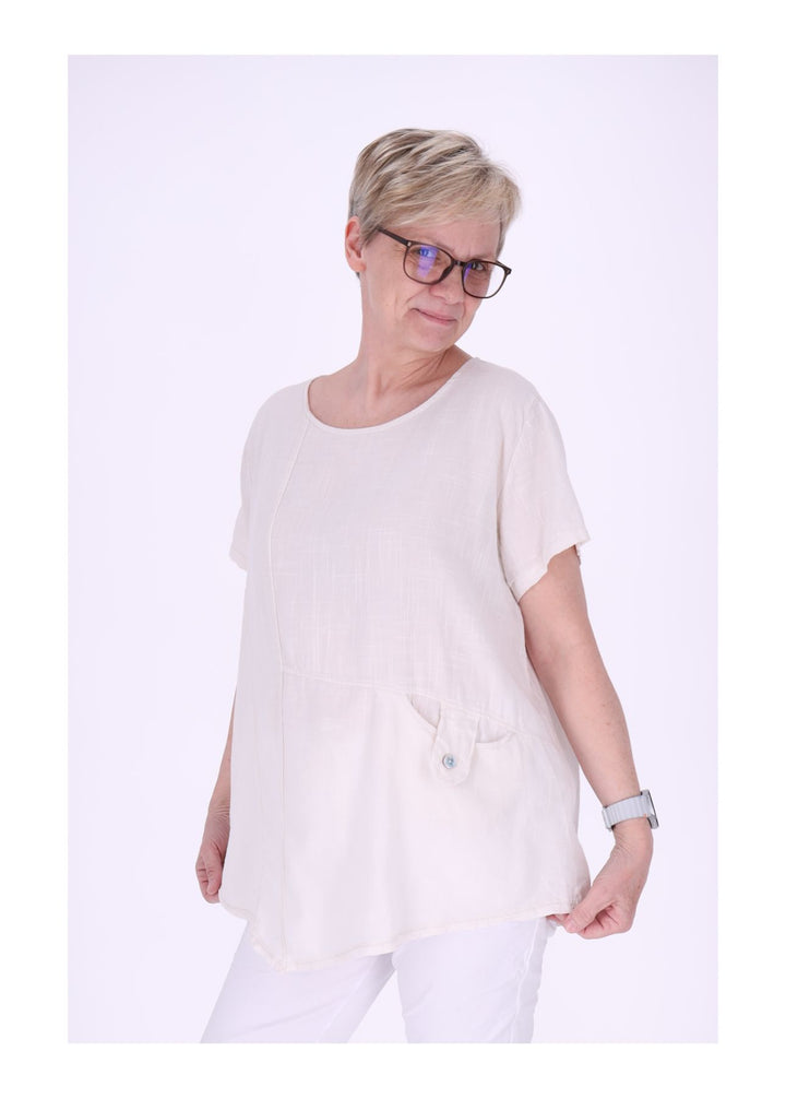 T-Shirt Damen kleine Tasche