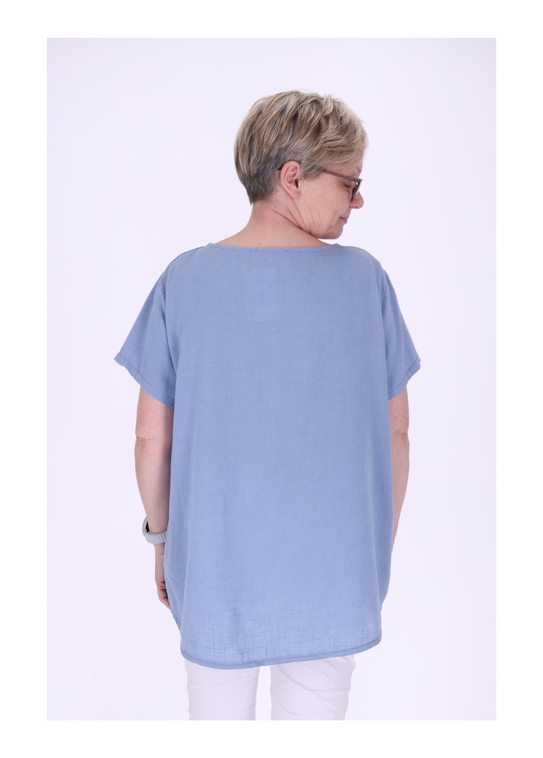 T-Shirt Damen kleine Tasche