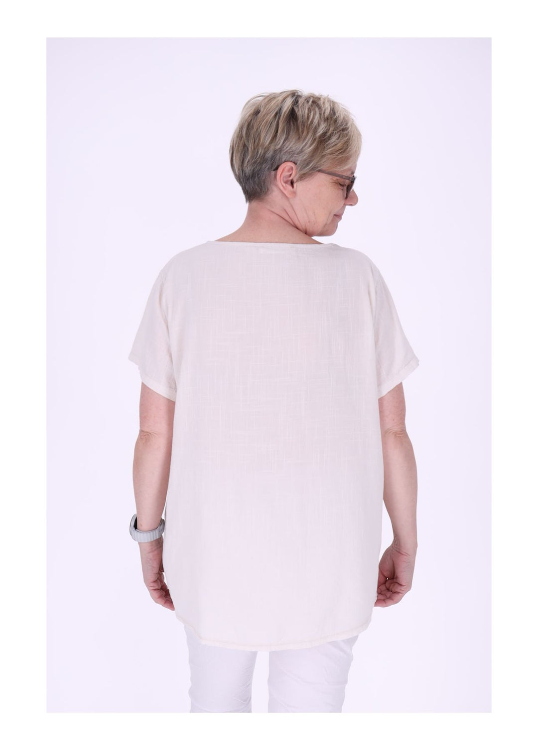 T-Shirt Damen kleine Tasche
