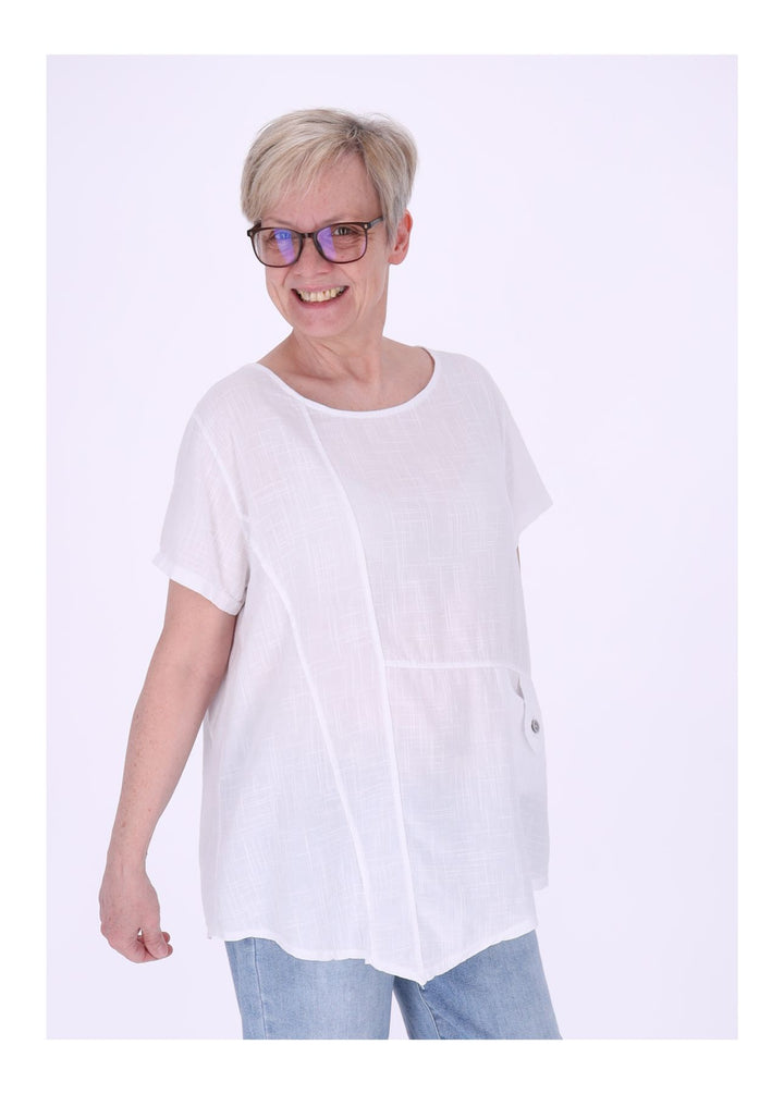 T-Shirt Damen kleine Tasche