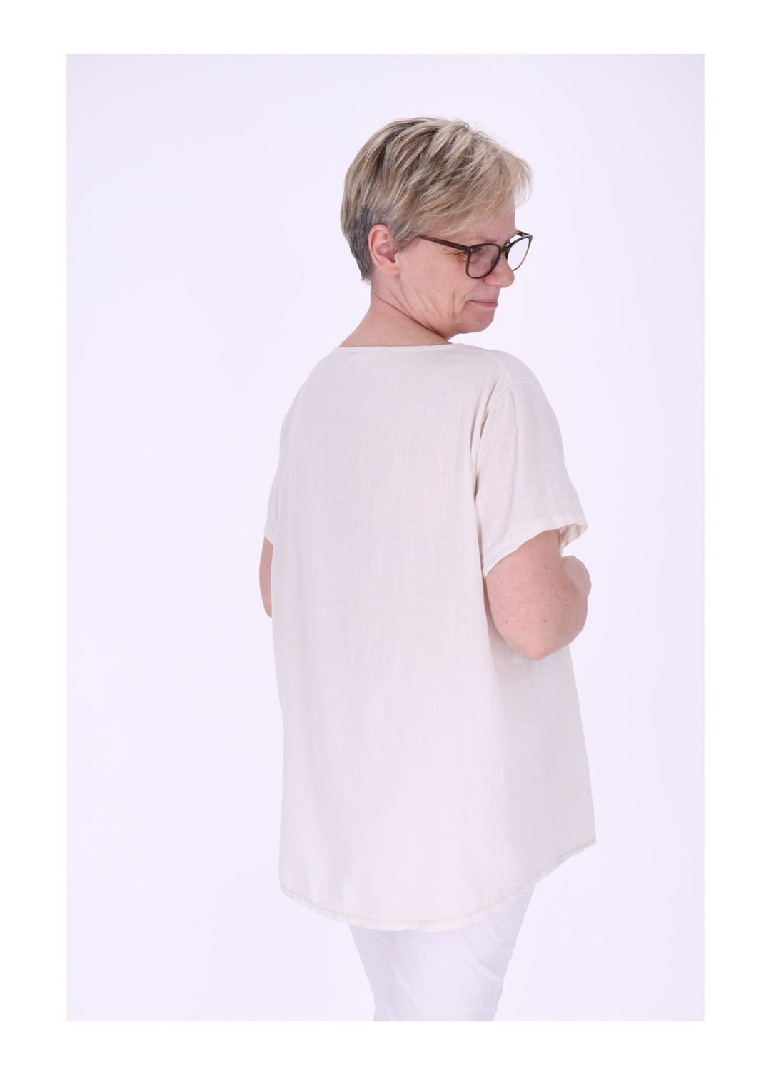 T-Shirt Damen kleine Tasche