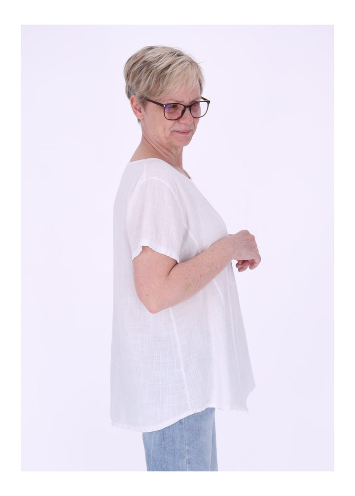 T-Shirt Damen kleine Tasche