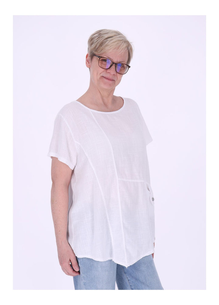 T-Shirt Damen kleine Tasche