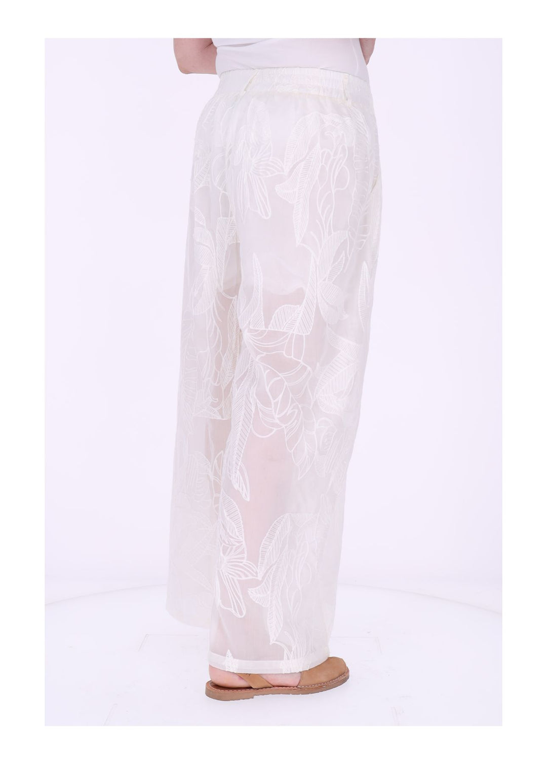 Hose Damen 7/8 Culotte Spitze