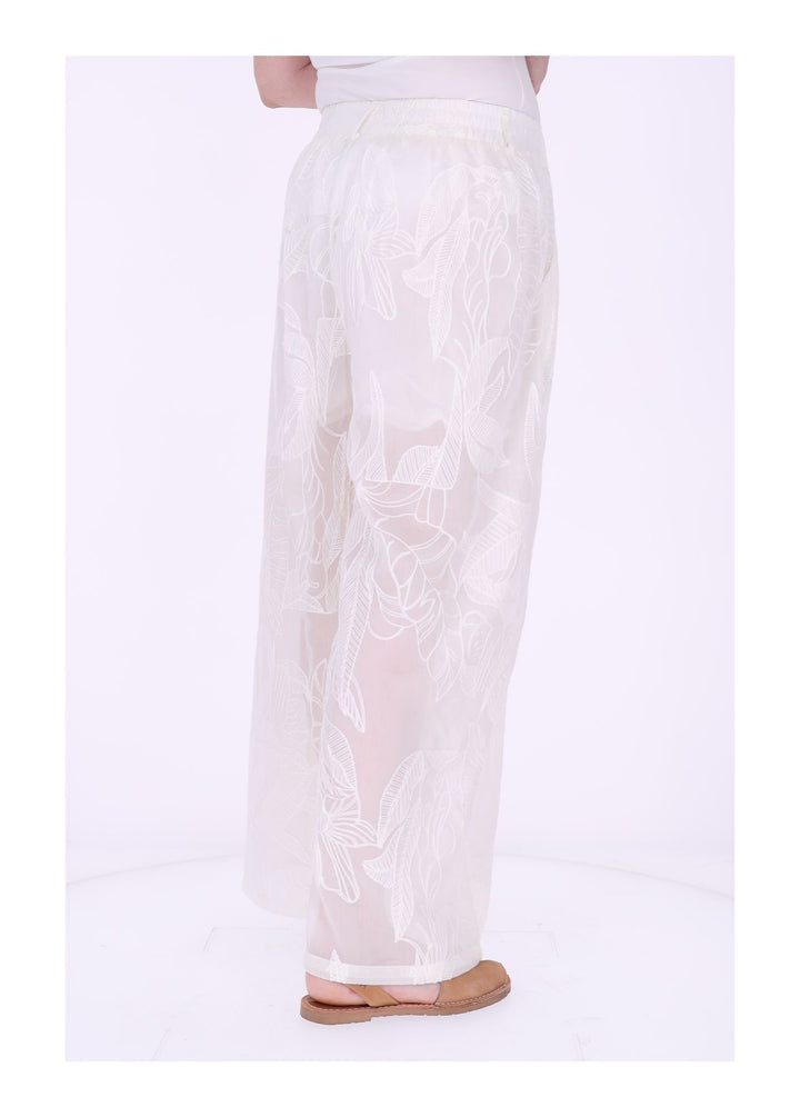 Hose Damen 7/8 Culotte Spitze