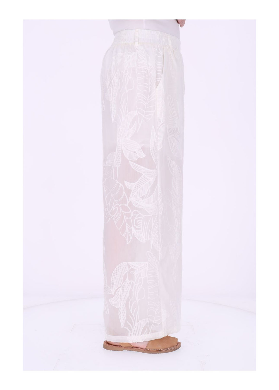 Hose Damen 7/8 Culotte Spitze