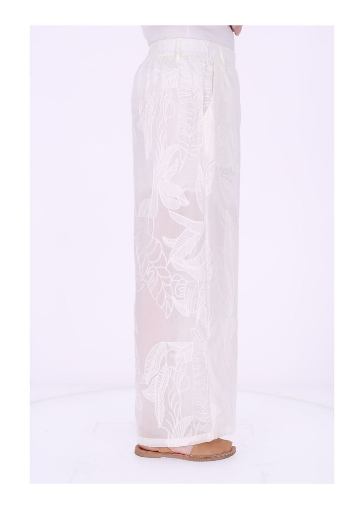 Hose Damen 7/8 Culotte Spitze