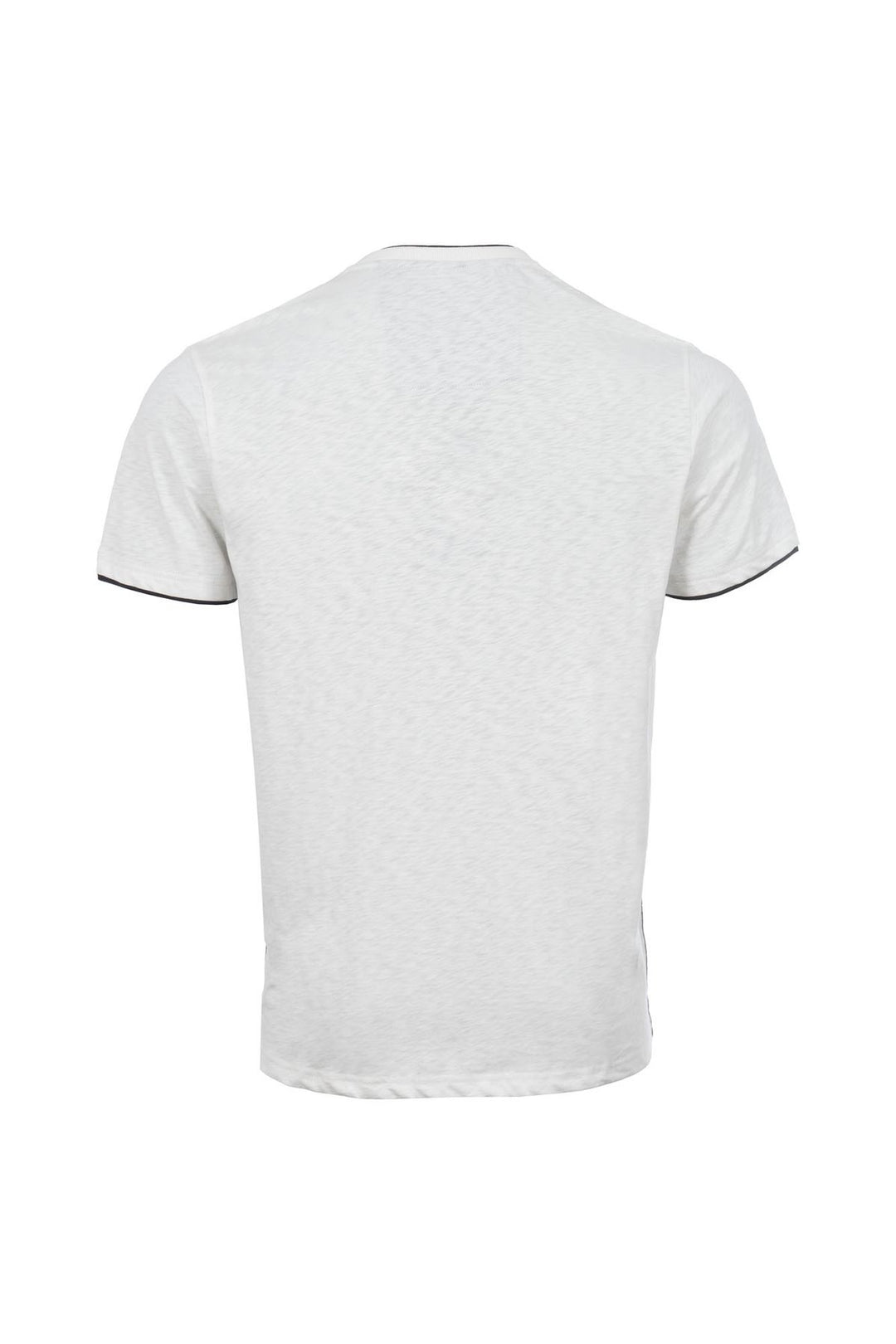 T-Shirt Herren Flammgarn Materialeinsätze