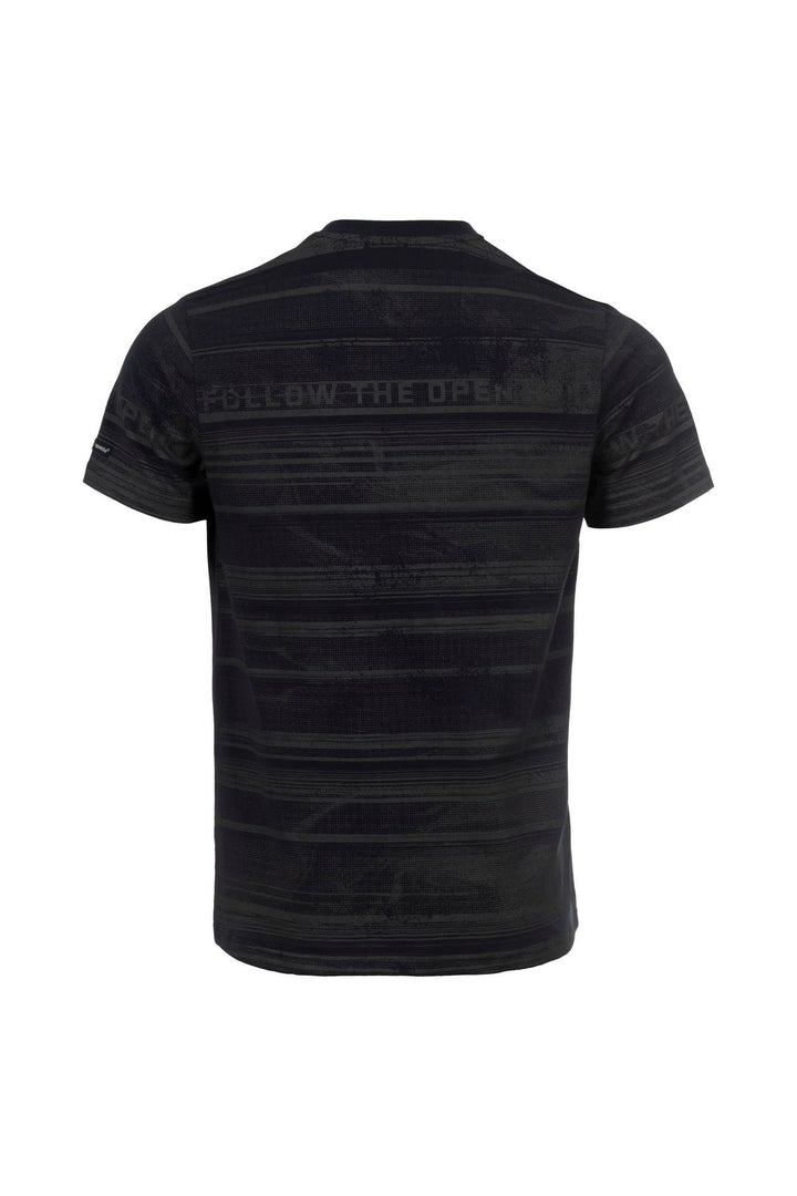 T-Shirt Herren markante Streifenoptik