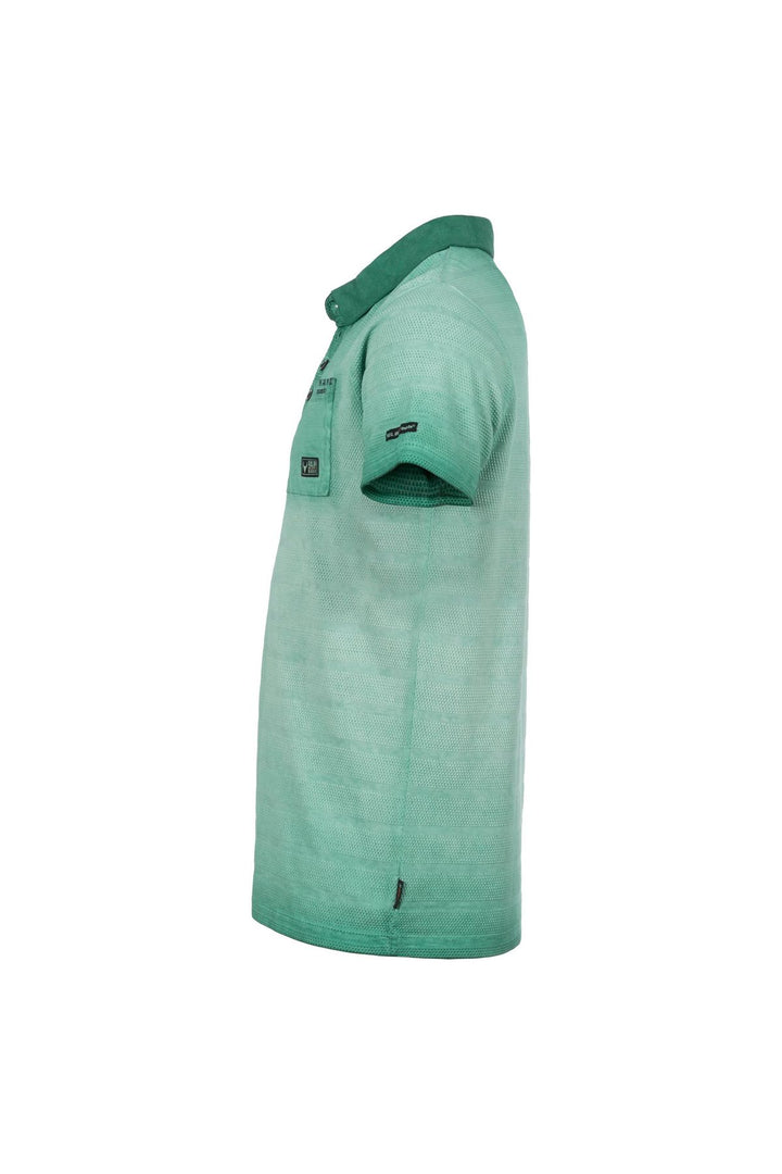 Poloshirt Herren Strukturmaterial