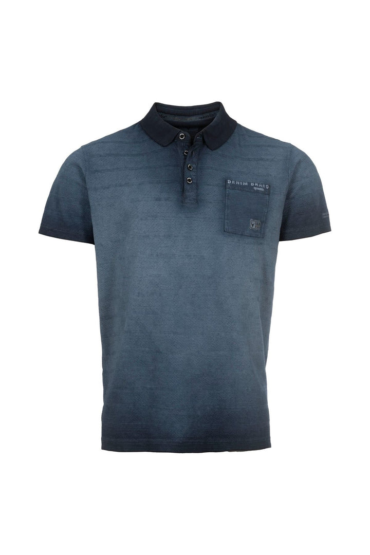 Poloshirt Herren Strukturmaterial