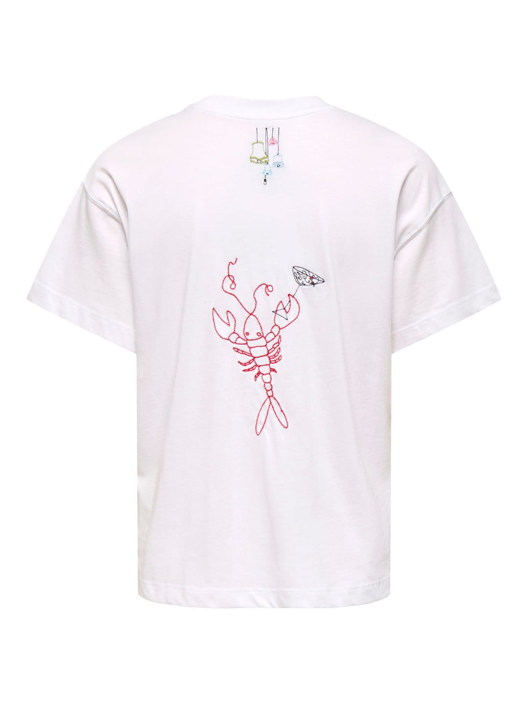 ONLEMMINA S/S TOP BOX JRS WHITE
