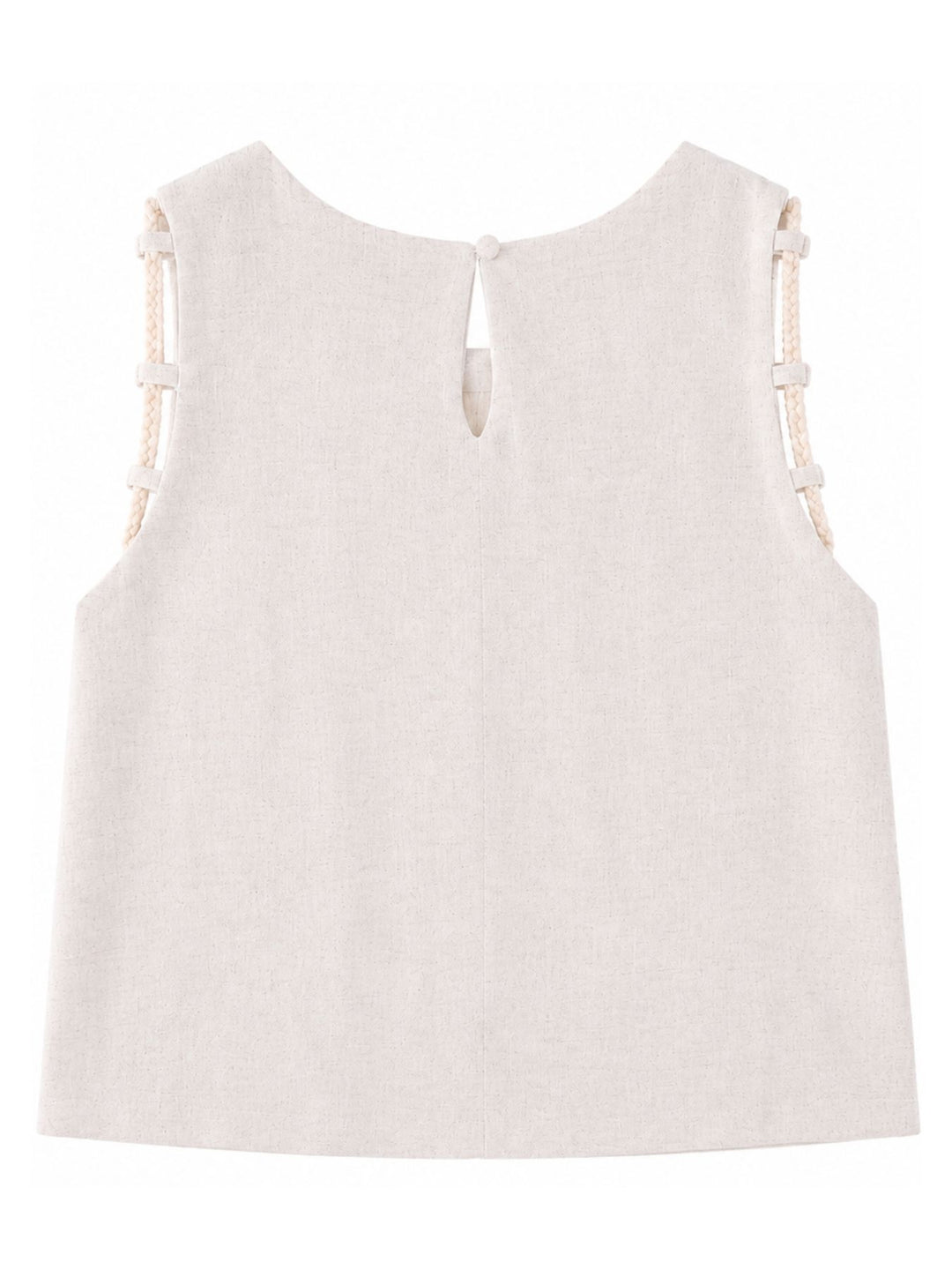 Top Damen Leinenotik Kordel am Arm