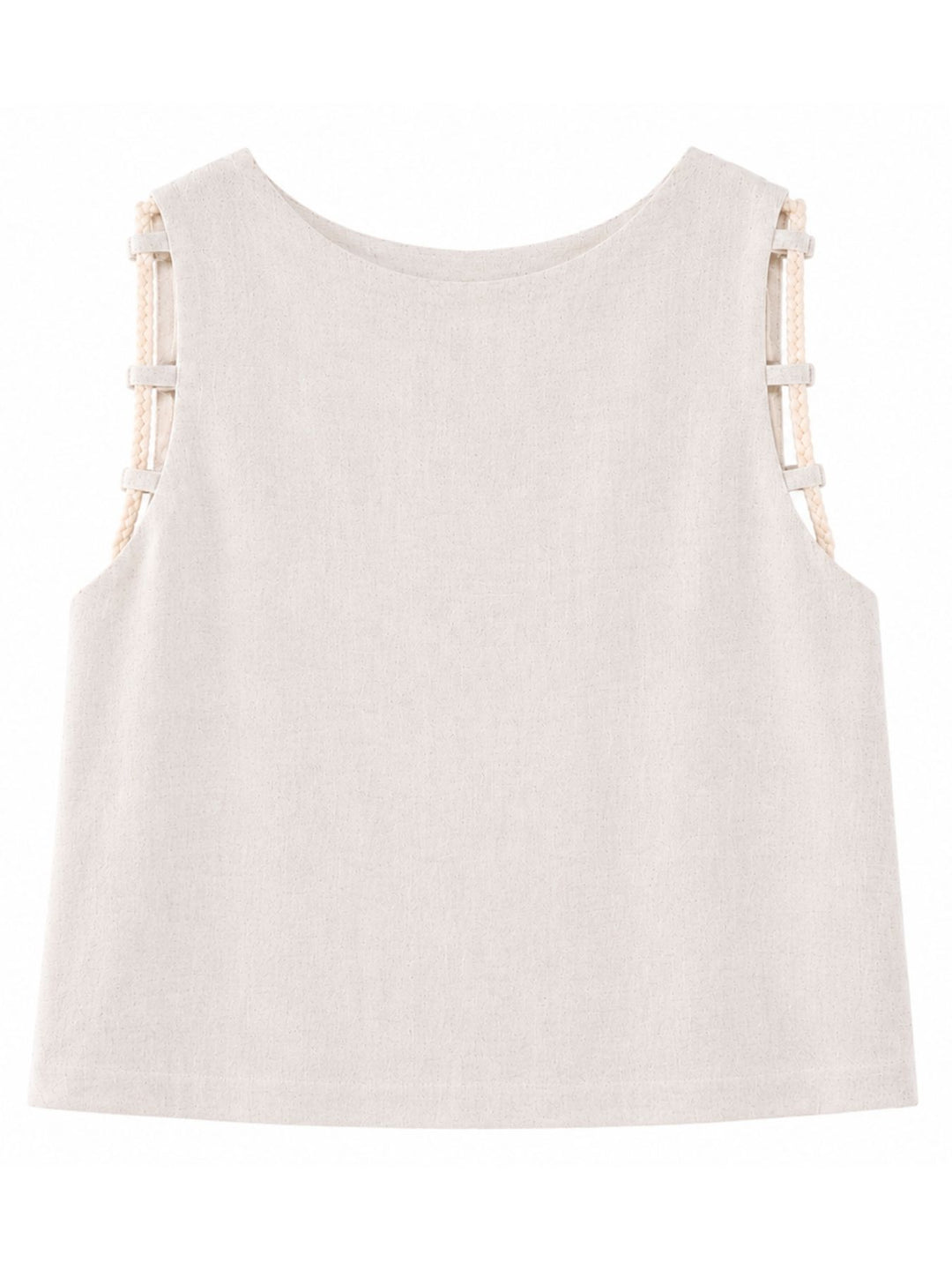 Top Damen Leinenotik Kordel am Arm
