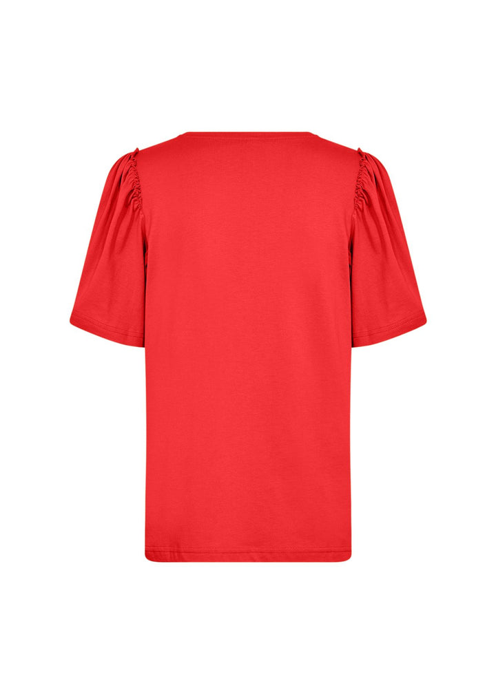 T-Shirt Damen gepuffte Ärmel