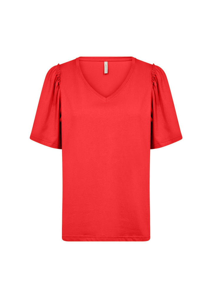 T-Shirt Damen gepuffte Ärmel